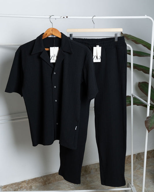 ZARA. Shirt + Pants Suit