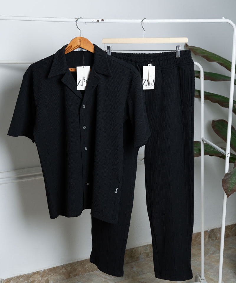 ZARA. Shirt + Pants Suit